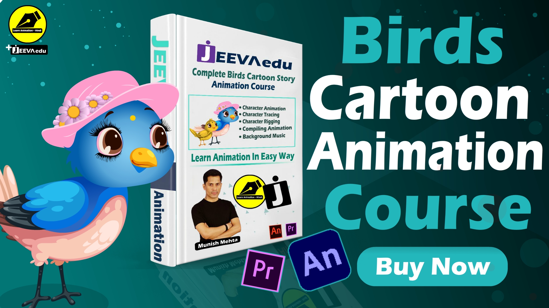 Complete Birds Cartoon Story Animation Course