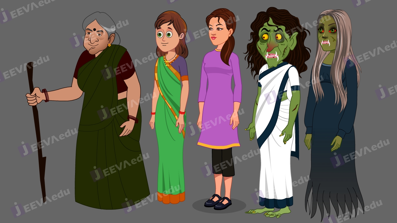 50 Cartoon Characters (Adobe Animate Cartoon Character Vector ) JCC01