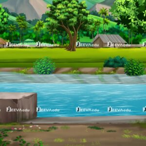 Beautiful Riverside Forest Background JBRFB09 (Adobe Photoshop)