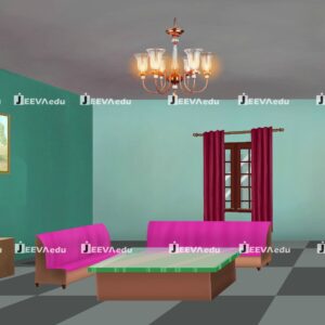 Modern Village Style House Interior JMVSHIX1 (Adobe Photoshop)