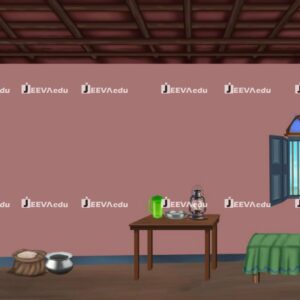 Traditional Village Bedroom Scene JTVBSE2 (Adobe Photoshop)