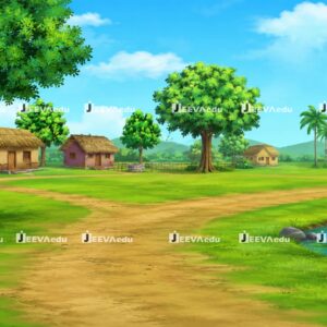Village Background with Pond JVBPPSDX3 (Adobe Photoshop)