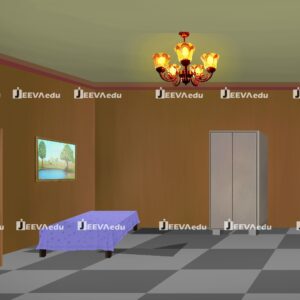 Cozy Cartoon Bedroom Background JCCBB01 (Adobe Photoshop)