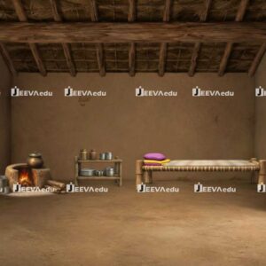 Traditional Village House Interior Scene JTVHISZ1 (Adobe Photoshop)