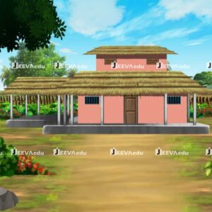 Traditional Village House Background JTVHBX1 (Adobe Photoshop)